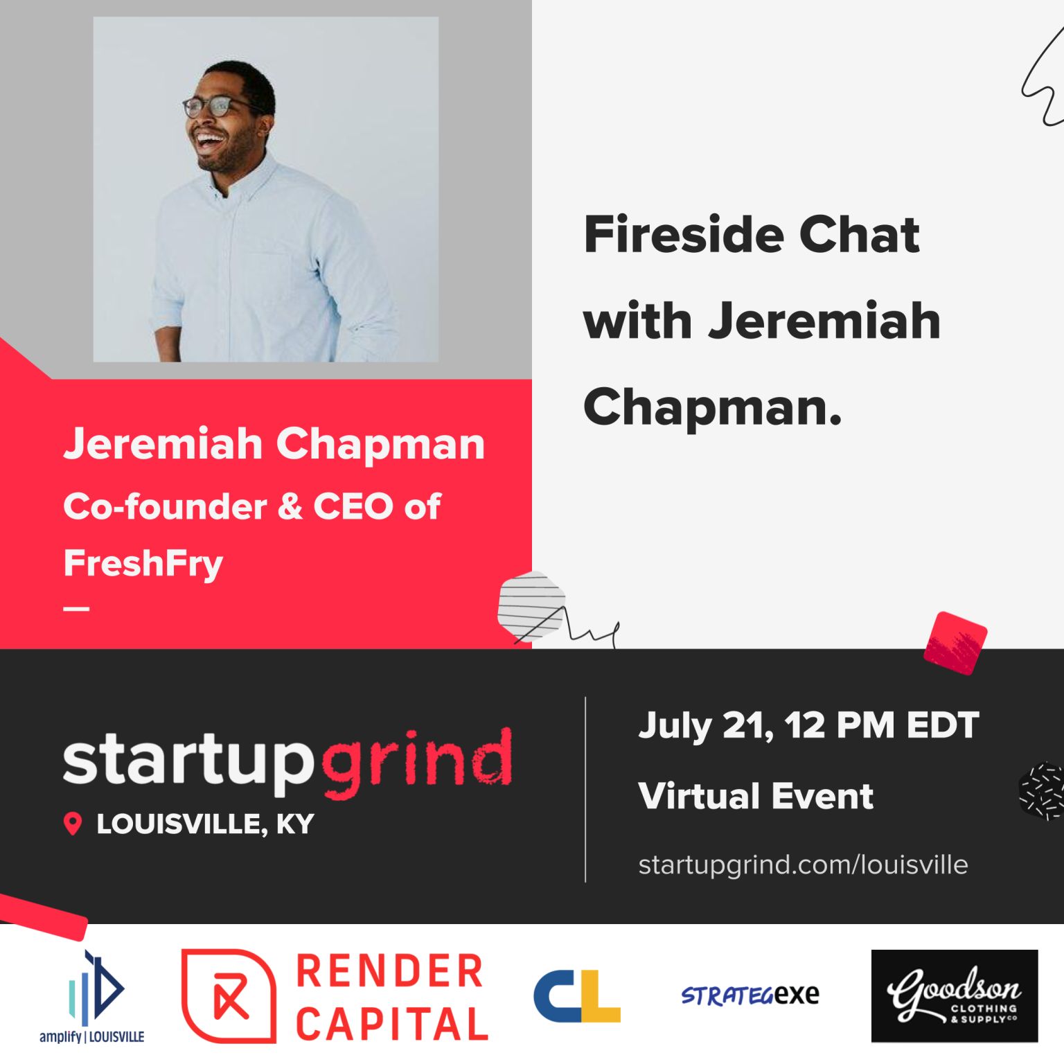 Startup Grind Louisville w/ Jeremiah Chapman