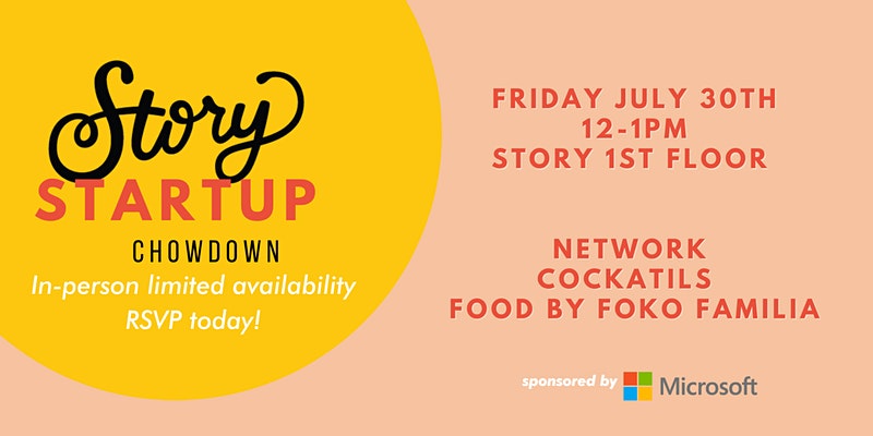Story Startup Chowdown